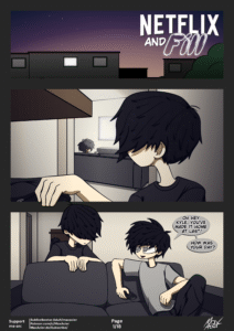 “Netflix and Fill” Comic