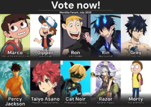 Fanart-Poll: July 2025