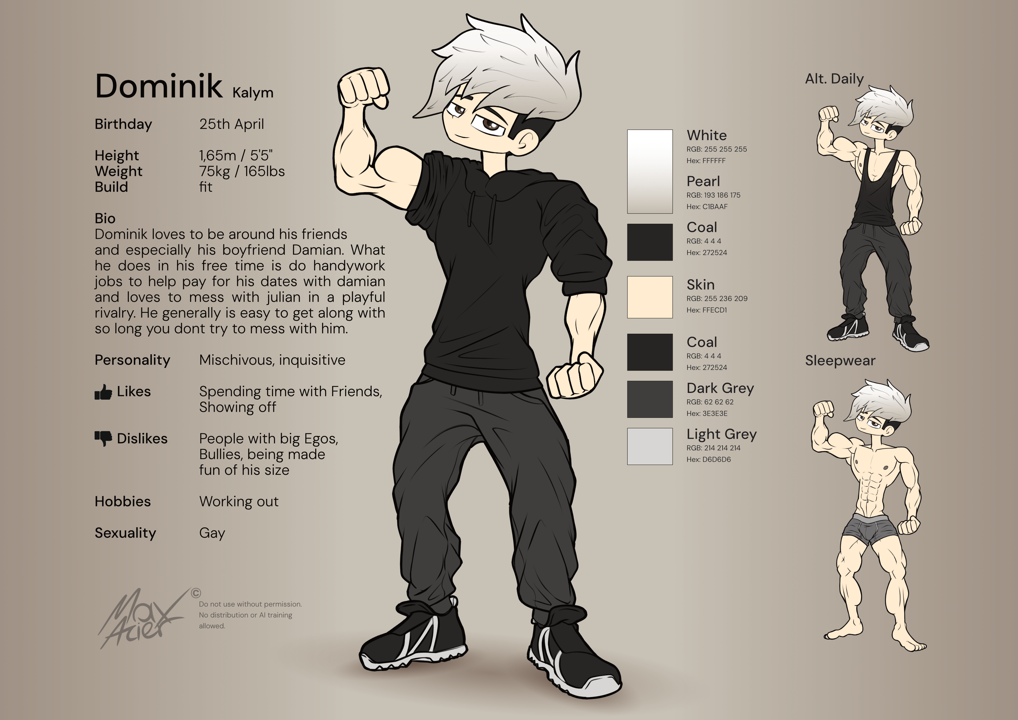 Dominik – Bio Sheet