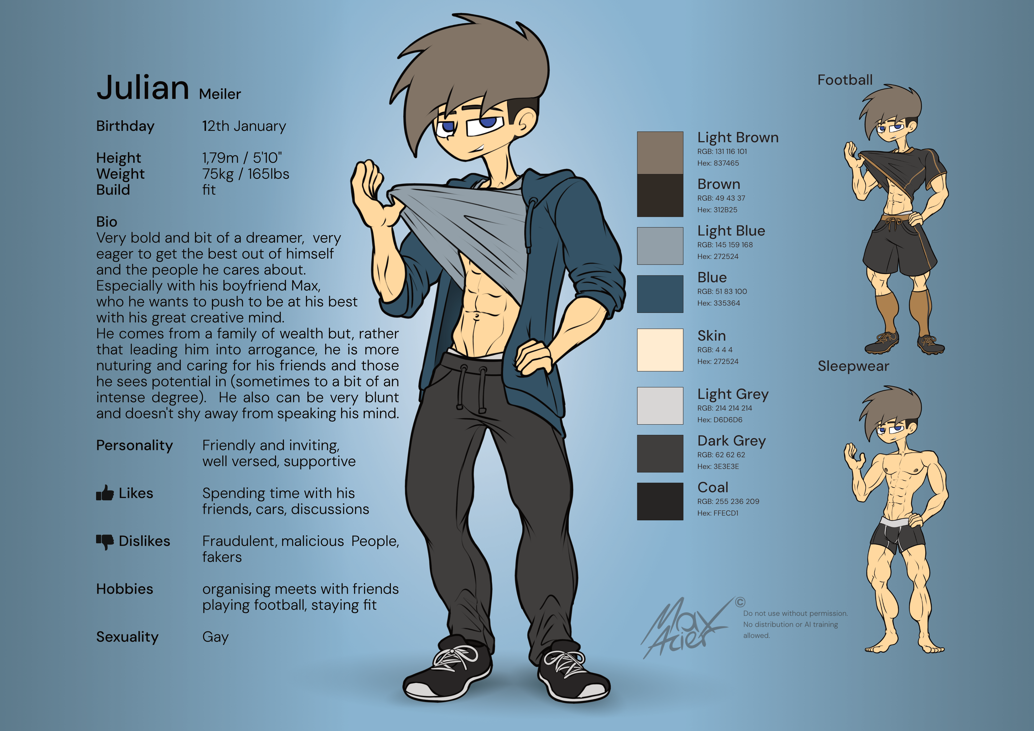 Julian – Bio Sheet
