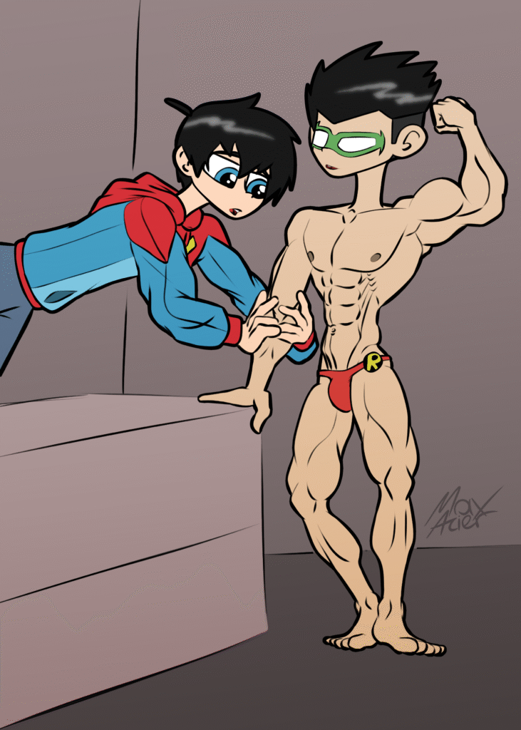 Robin x Superboy