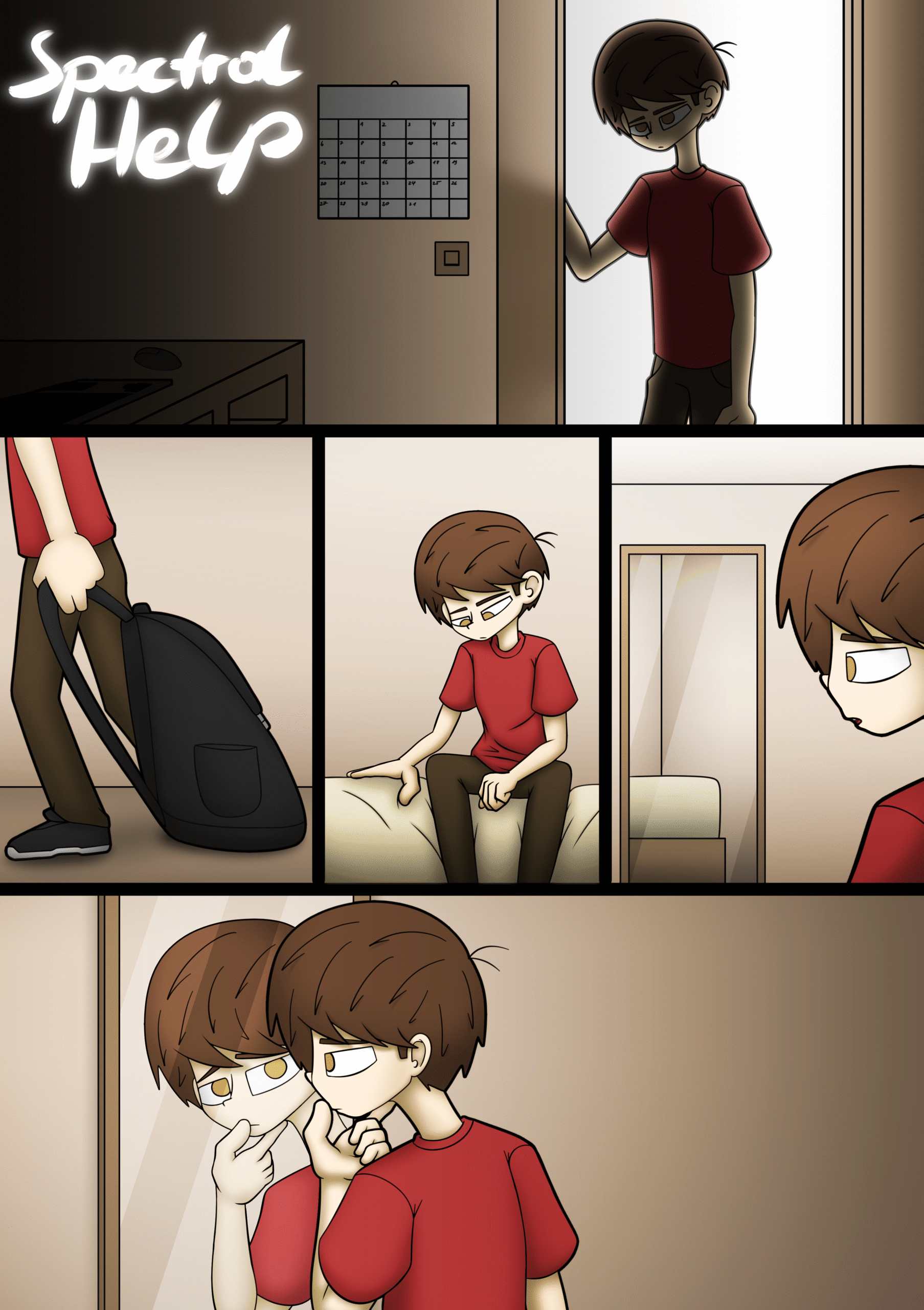 ‘Spectural Help’ – (Comic WIP)