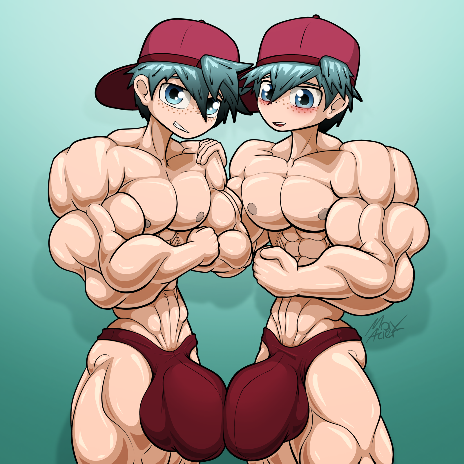 “Fanart – Lostanemone Twins”